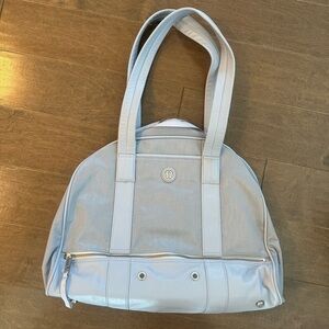 Large Lululemon Blue Tote Duffel Bag